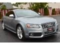 2009 Quartz Grey Metallic Audi S5 4.2 quattro  photo #3