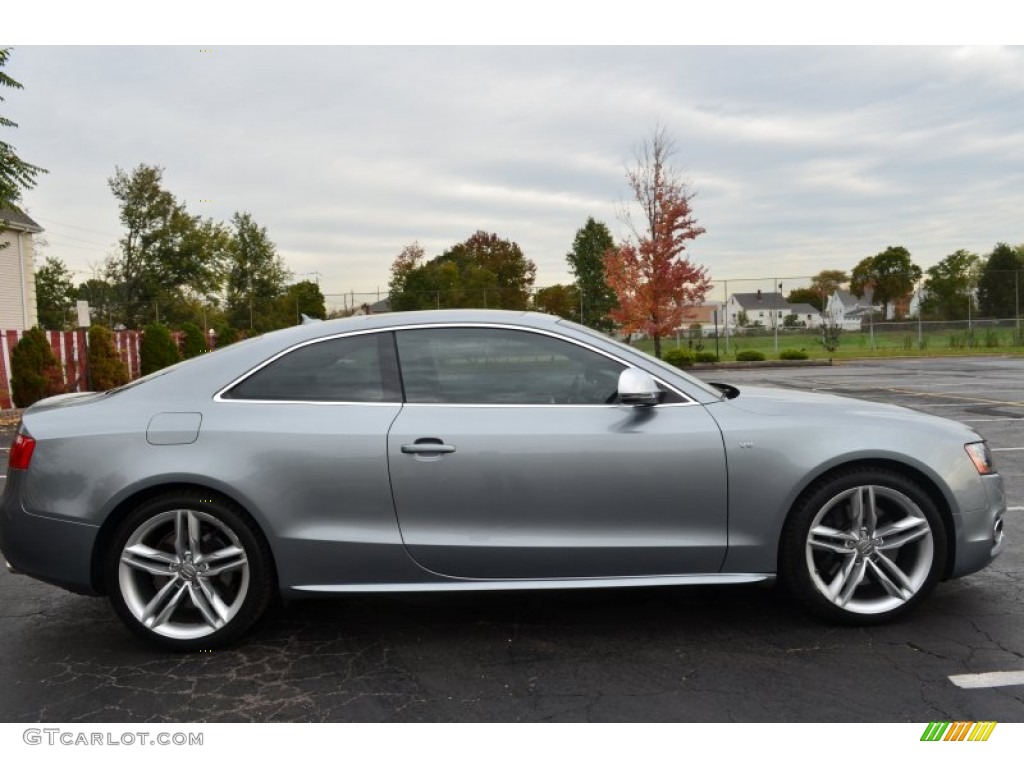 2009 S5 4.2 quattro - Quartz Grey Metallic / Black Silk Nappa Leather photo #5