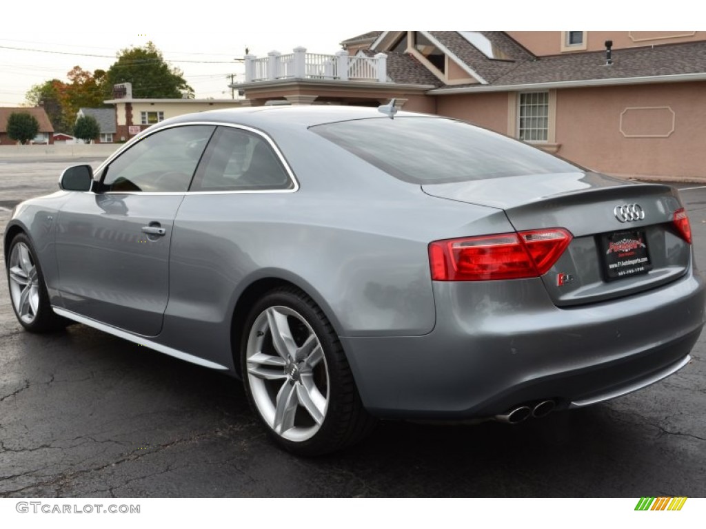Quartz Grey Metallic 2009 Audi S5 4.2 quattro Exterior Photo #55749909