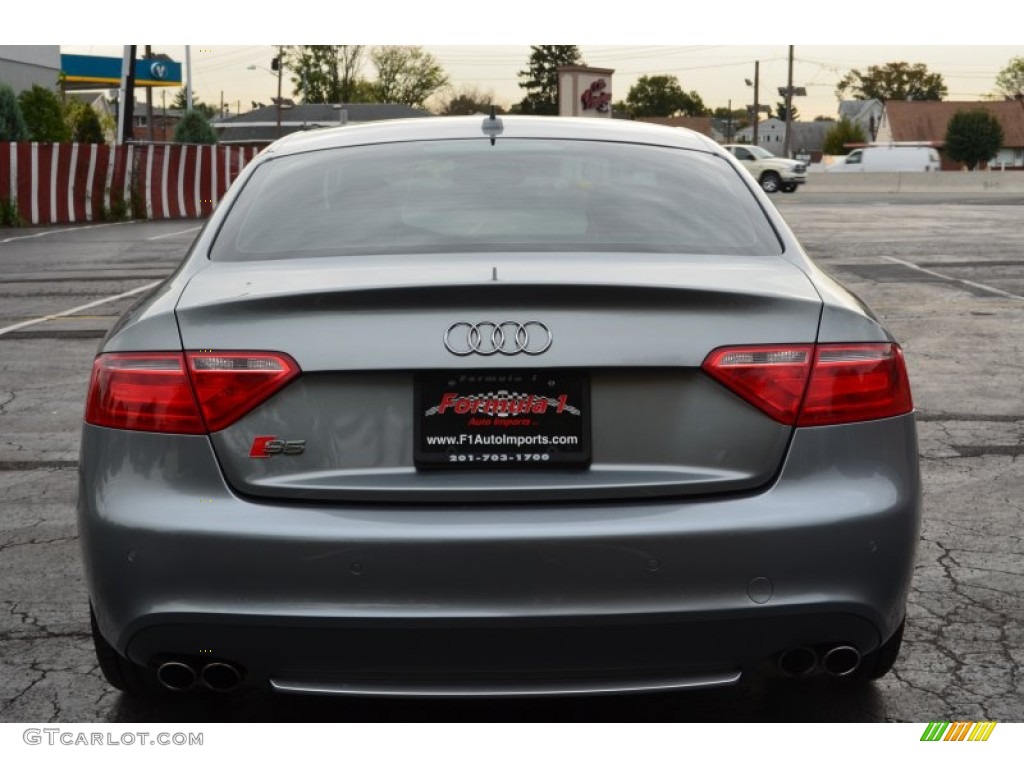 2009 S5 4.2 quattro - Quartz Grey Metallic / Black Silk Nappa Leather photo #8