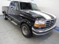 Black 1995 Ford F150 XLT Extended Cab