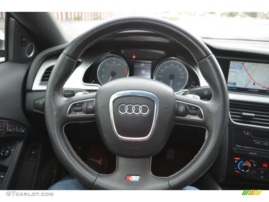 2009 Audi S5 4.2 quattro Steering Wheel Photos