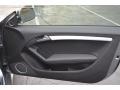 Black Silk Nappa Leather Door Panel Photo for 2009 Audi S5 #55750002