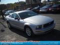 2007 Satin Silver Metallic Ford Mustang V6 Deluxe Coupe  photo #17