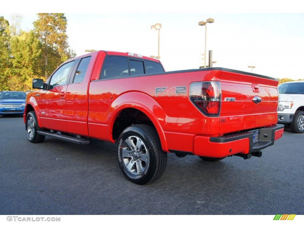 Race Red 2011 Ford F150 FX2 SuperCab Exterior Photo #55751128