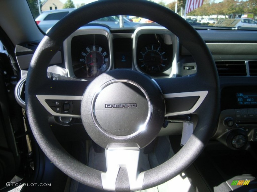 2010 Camaro LS Coupe - Cyber Gray Metallic / Gray photo #18