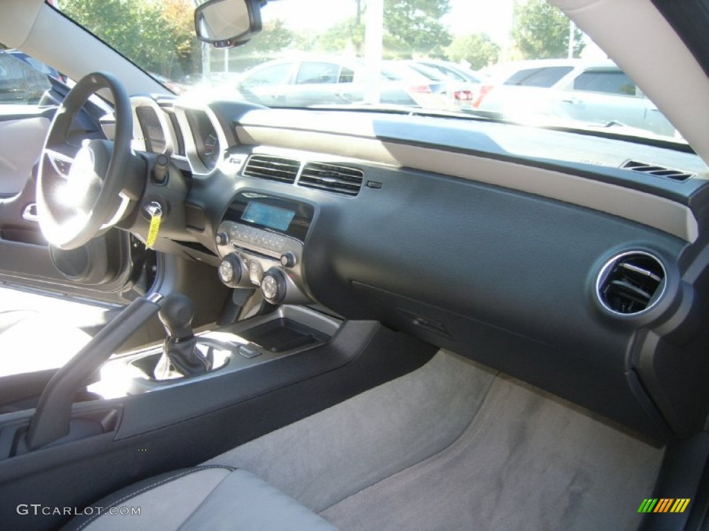 2010 Camaro LS Coupe - Cyber Gray Metallic / Gray photo #22