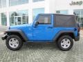 2011 Cosmos Blue Jeep Wrangler Sport S 4x4  photo #2