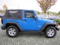 2011 Cosmos Blue Jeep Wrangler Sport S 4x4  photo #6