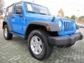 2011 Cosmos Blue Jeep Wrangler Sport S 4x4  photo #7
