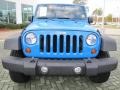 2011 Cosmos Blue Jeep Wrangler Sport S 4x4  photo #8