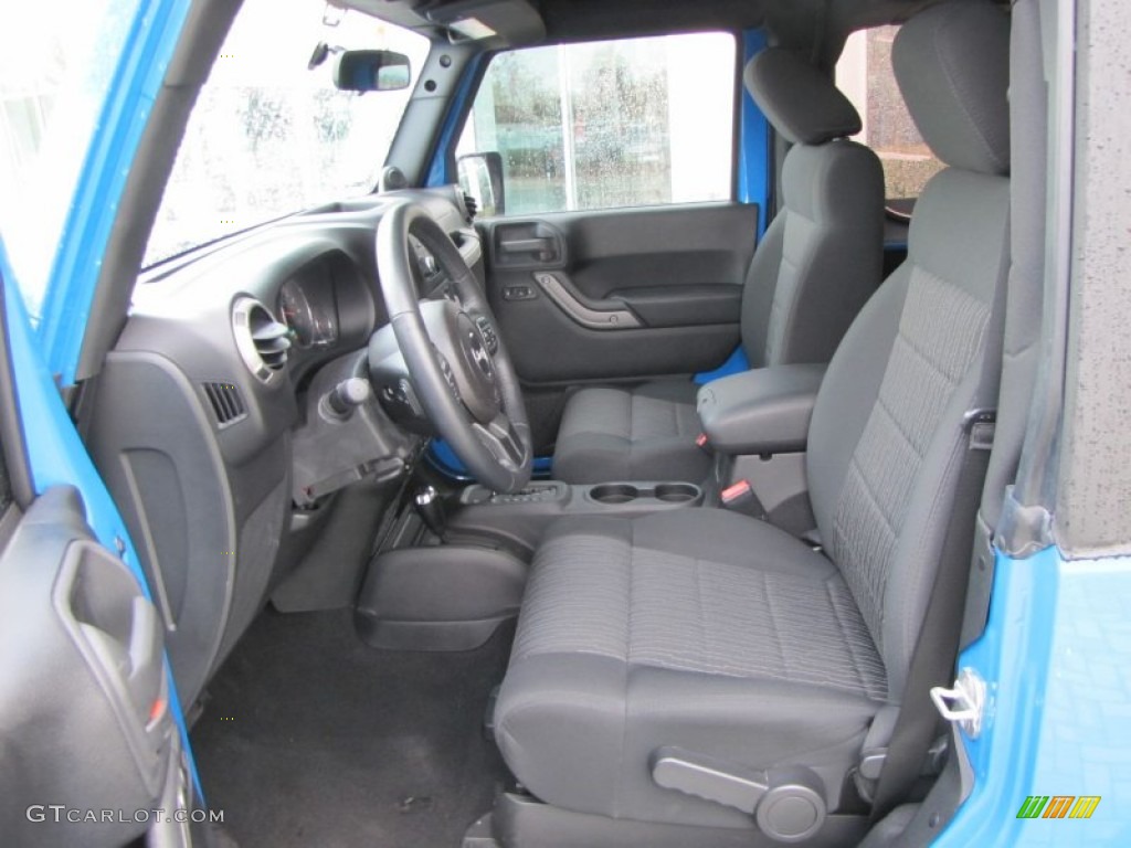 2011 Wrangler Sport S 4x4 - Cosmos Blue / Black photo #12