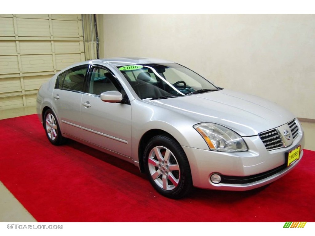 Liquid Silver Metallic Nissan Maxima