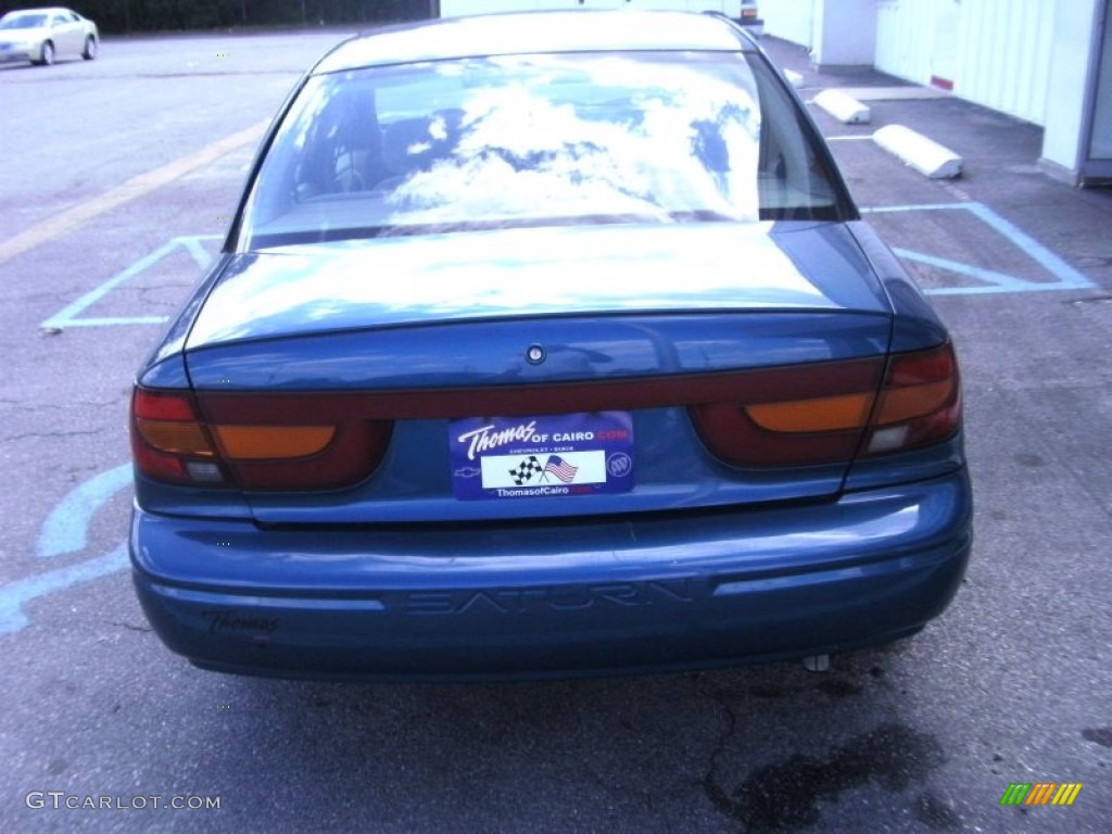 2000 S Series SL2 Sedan - Blue / Gray photo #9