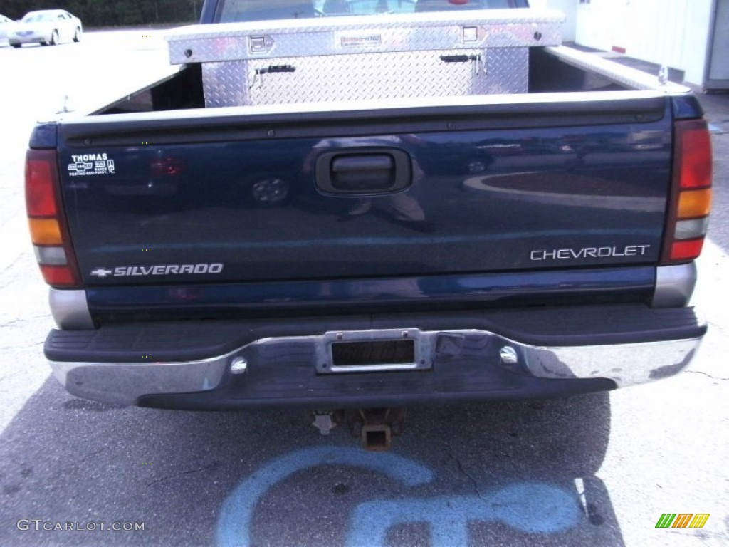 1999 Silverado 1500 LS Extended Cab - Indigo Blue Metallic / Graphite photo #9