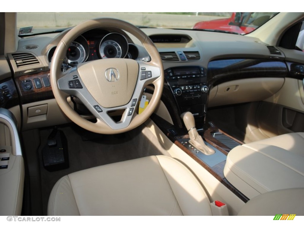 Parchment Interior 2010 Acura MDX Standard MDX Model Photo #55753581