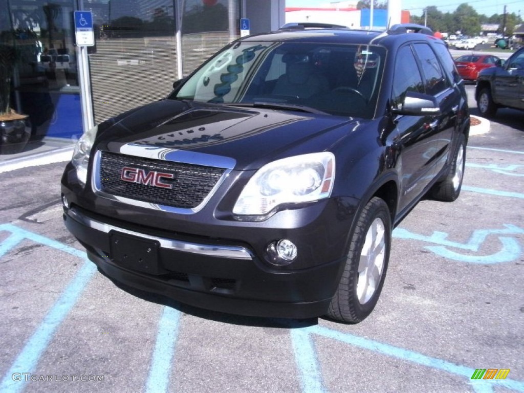 2007 Acadia SLT - Carbon Metallic / Titanium photo #2