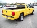 Solar Yellow - Dakota SLT Club Cab Photo No. 11