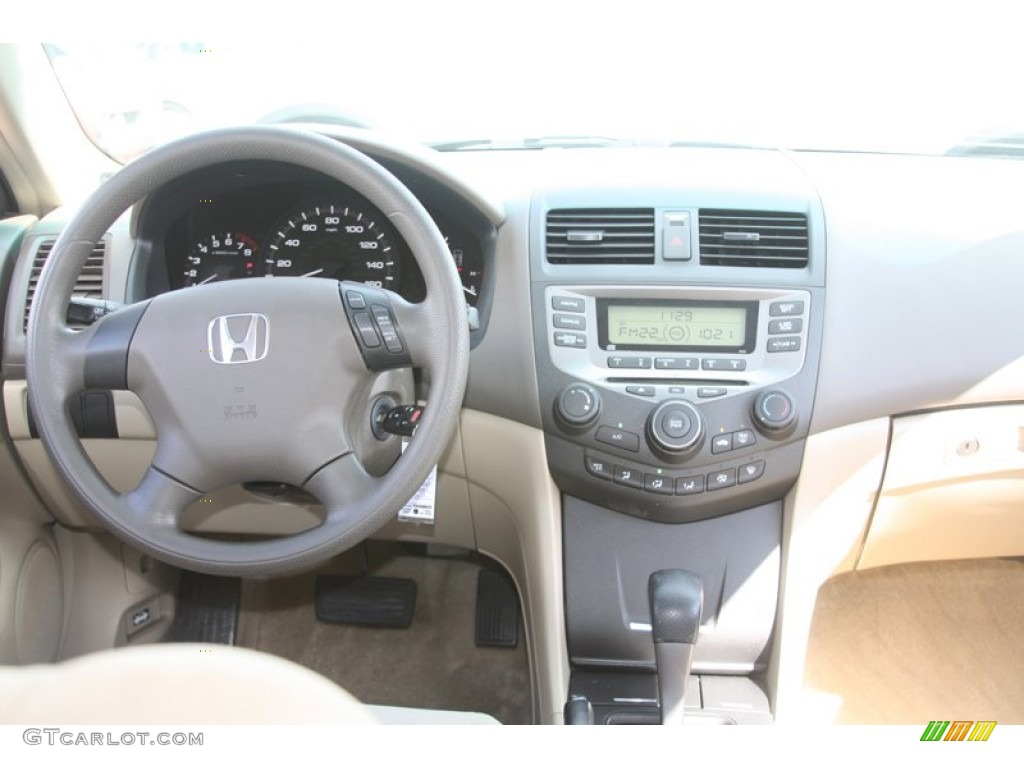 2006 Accord LX Sedan - Desert Mist Metallic / Ivory photo #29