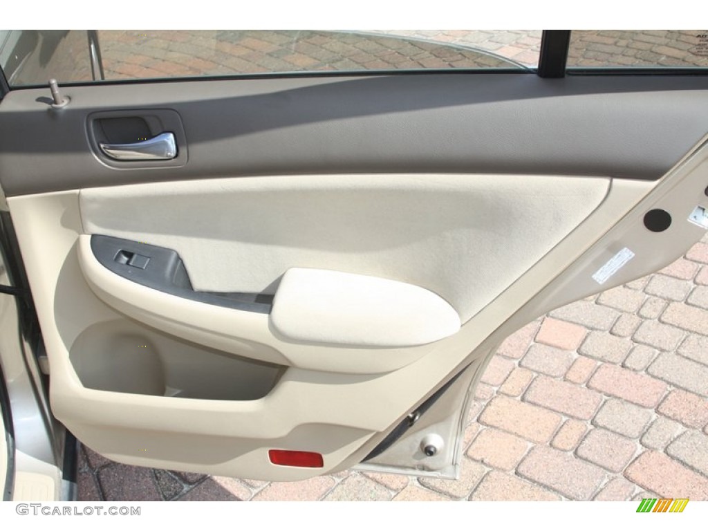 2006 Accord LX Sedan - Desert Mist Metallic / Ivory photo #33