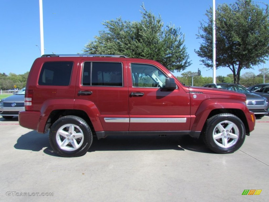 Inferno Red Crystal Pearl 2009 Jeep Liberty Limited 4x4 Exterior Photo #55756128