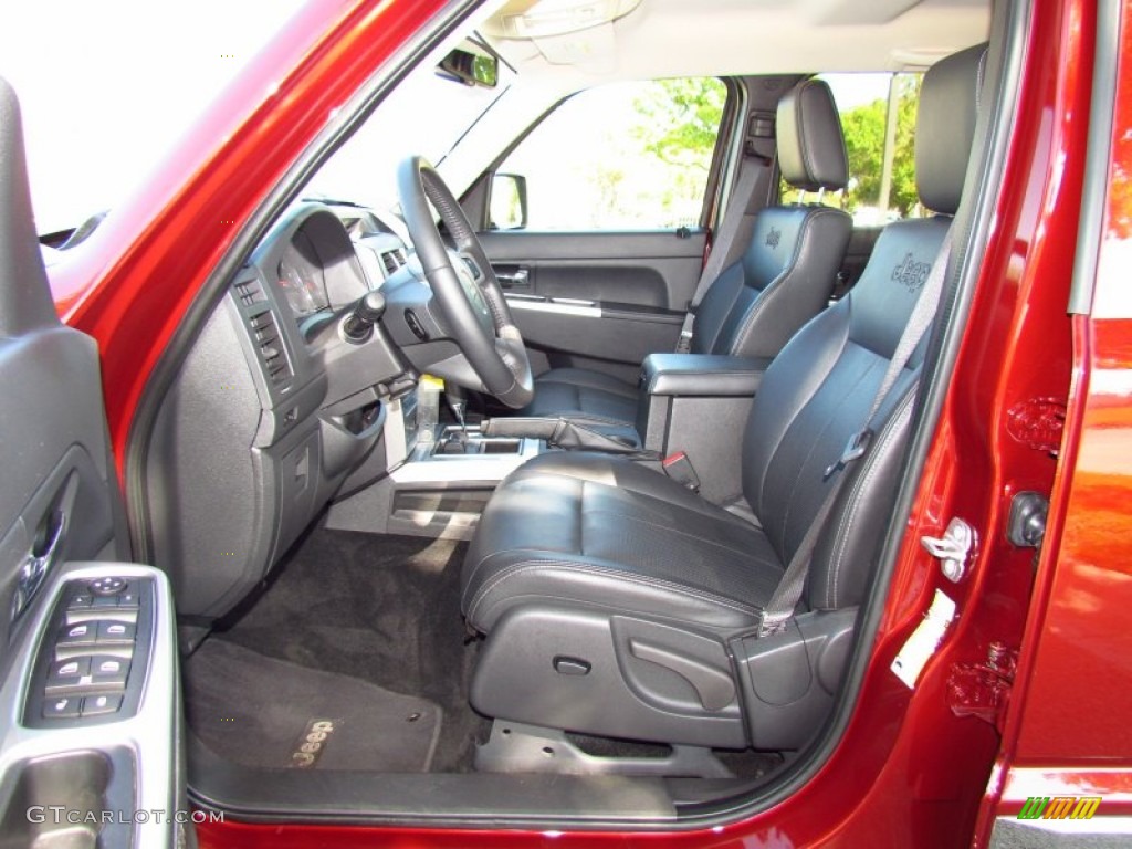 Dark Slate Gray Interior 2009 Jeep Liberty Limited 4x4 Photo #55756137