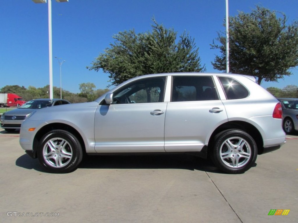 Crystal Silver Metallic 2010 Porsche Cayenne Tiptronic Exterior Photo #55756242