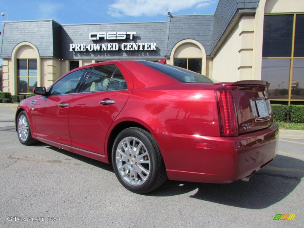 2010 STS V6 Luxury - Crystal Red Tintcoat / Cashmere photo #2