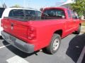 2008 Flame Red Dodge Dakota ST Extended Cab  photo #2