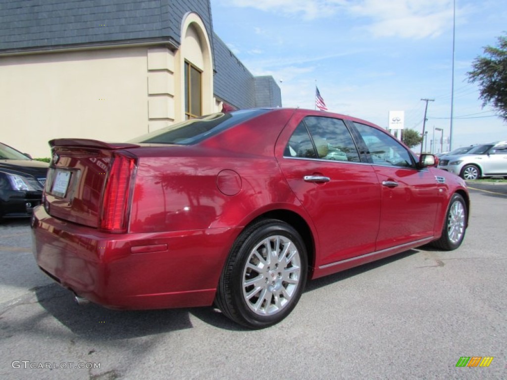 2010 STS V6 Luxury - Crystal Red Tintcoat / Cashmere photo #3