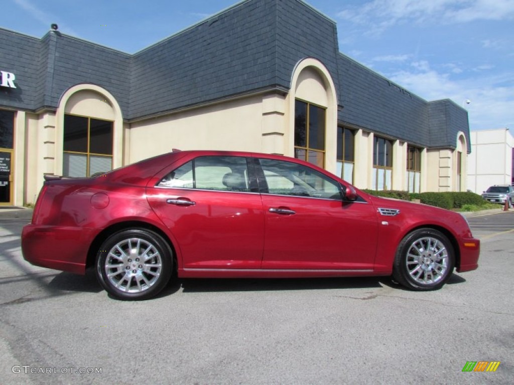 2010 STS V6 Luxury - Crystal Red Tintcoat / Cashmere photo #4