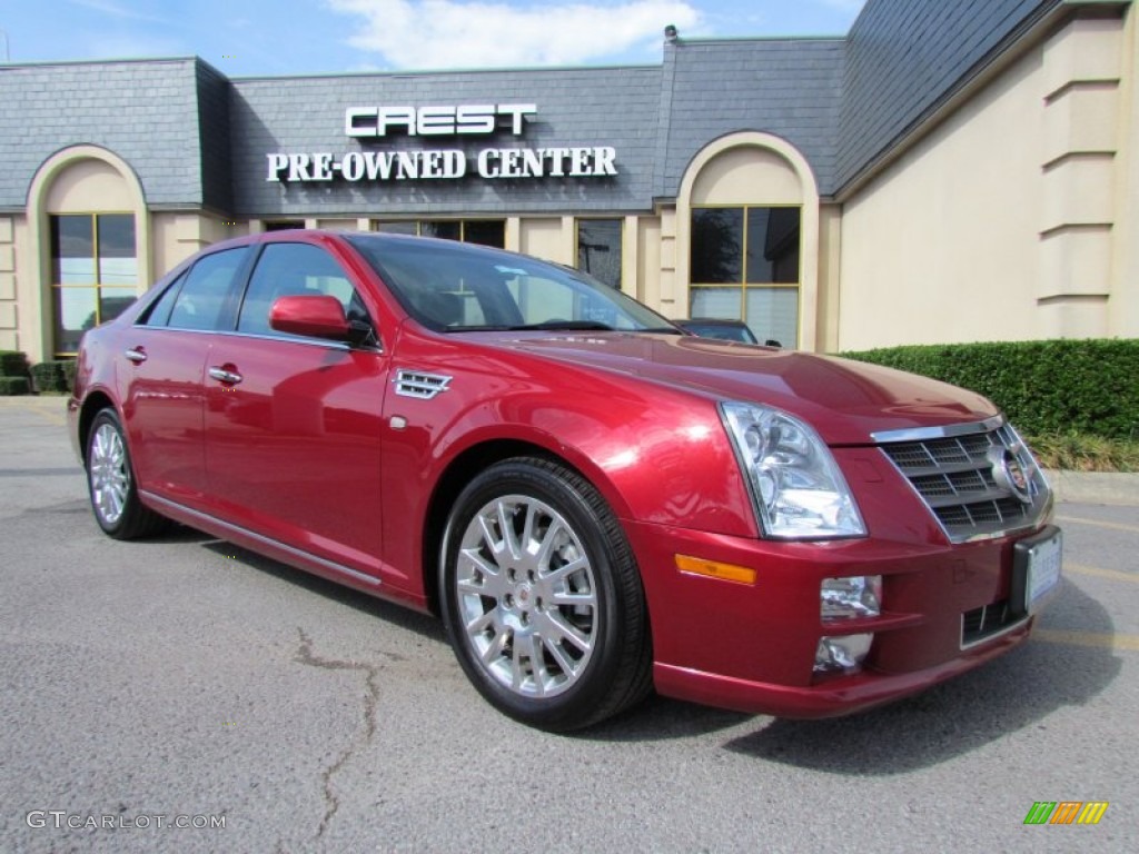 2010 STS V6 Luxury - Crystal Red Tintcoat / Cashmere photo #5
