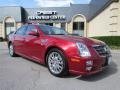2010 Crystal Red Tintcoat Cadillac STS V6 Luxury  photo #5