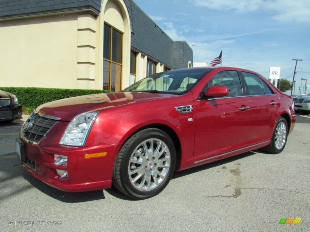2010 STS V6 Luxury - Crystal Red Tintcoat / Cashmere photo #7
