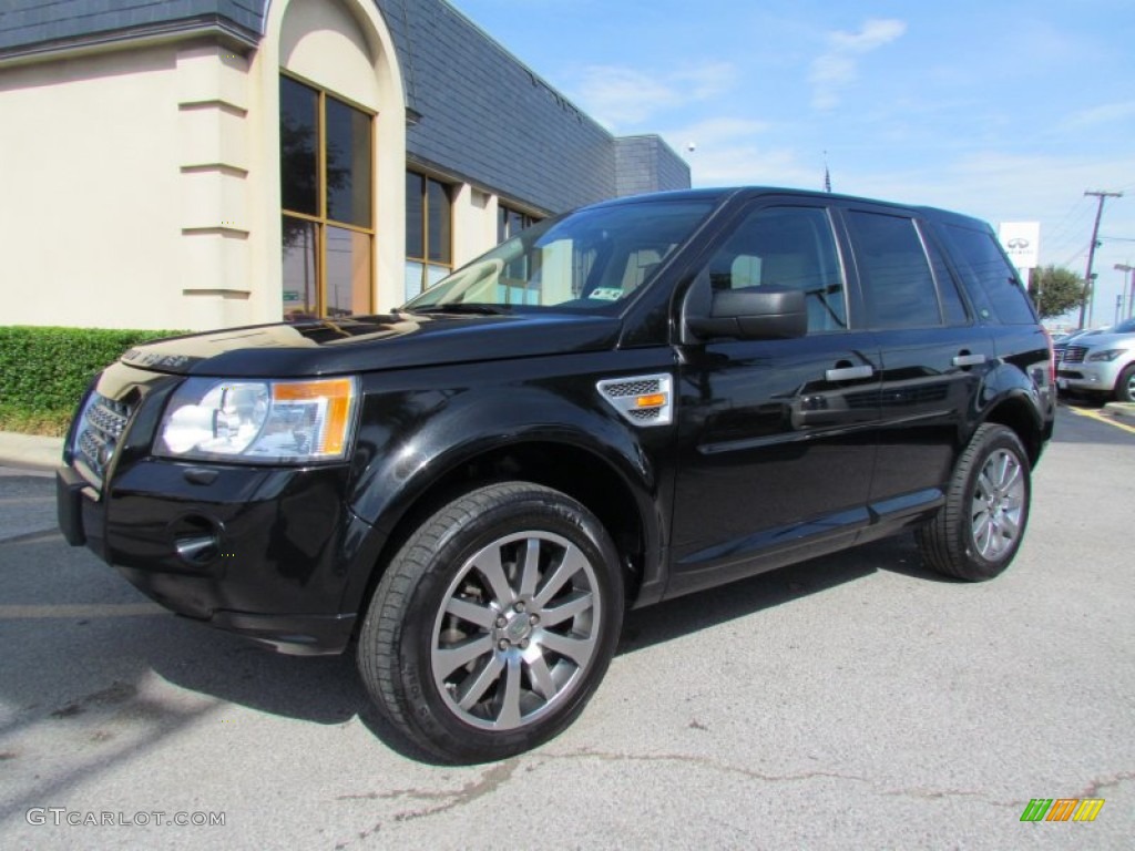 Narvik Black 2008 Land Rover LR2 HSE Exterior Photo #55757891
