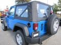 2012 Cosmos Blue Jeep Wrangler Sport 4x4  photo #2