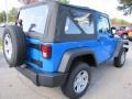 2012 Cosmos Blue Jeep Wrangler Sport 4x4  photo #3