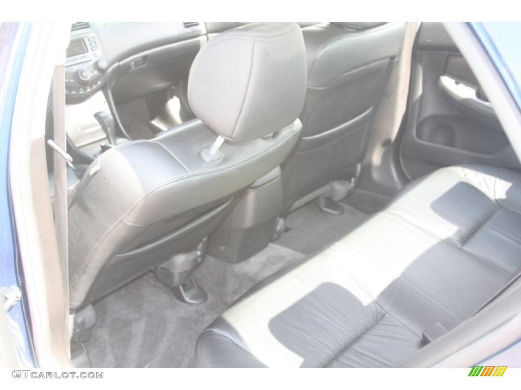 2006 Accord EX-L V6 Sedan - Sapphire Blue Pearl / Black photo #30