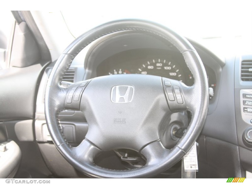 2006 Accord EX-L V6 Sedan - Sapphire Blue Pearl / Black photo #33