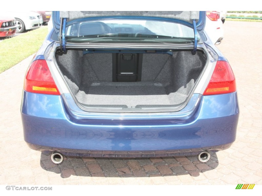 2006 Accord EX-L V6 Sedan - Sapphire Blue Pearl / Black photo #34