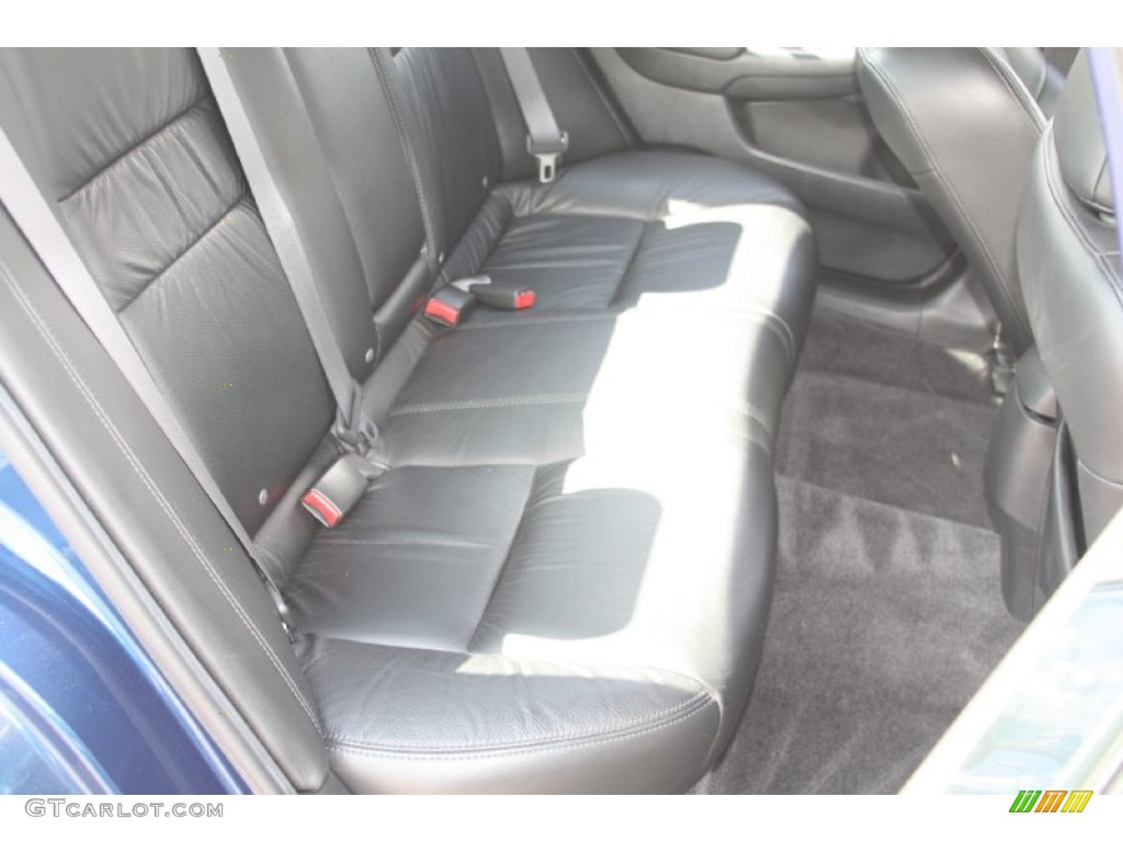 2006 Accord EX-L V6 Sedan - Sapphire Blue Pearl / Black photo #37