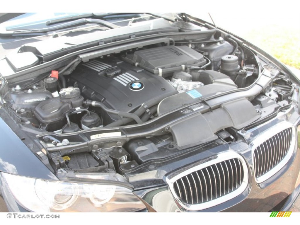 2009 3 Series 335i Coupe - Black Sapphire Metallic / Black photo #43