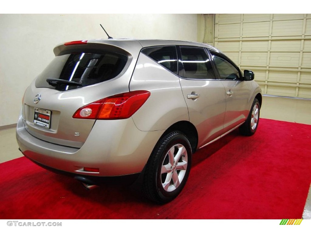 2009 Murano S - Tinted Bronze Metallic / Black photo #6
