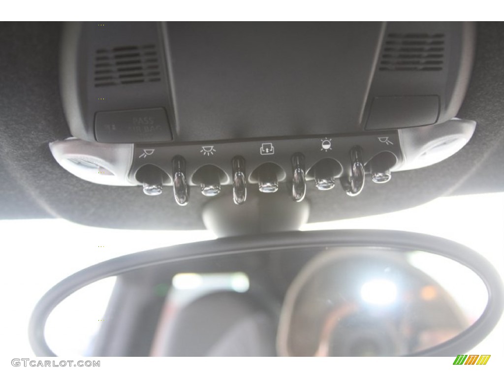 2012 Cooper S Hardtop - White Silver Metallic / Carbon Black photo #12
