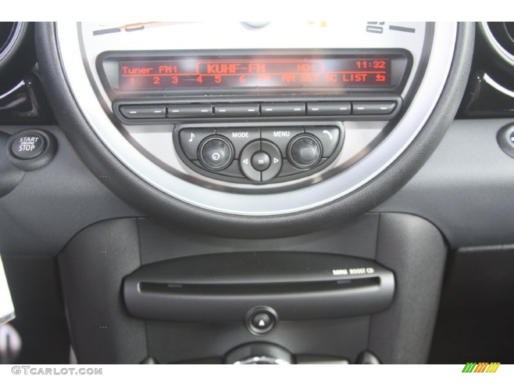 2012 Cooper S Hardtop - White Silver Metallic / Carbon Black photo #13