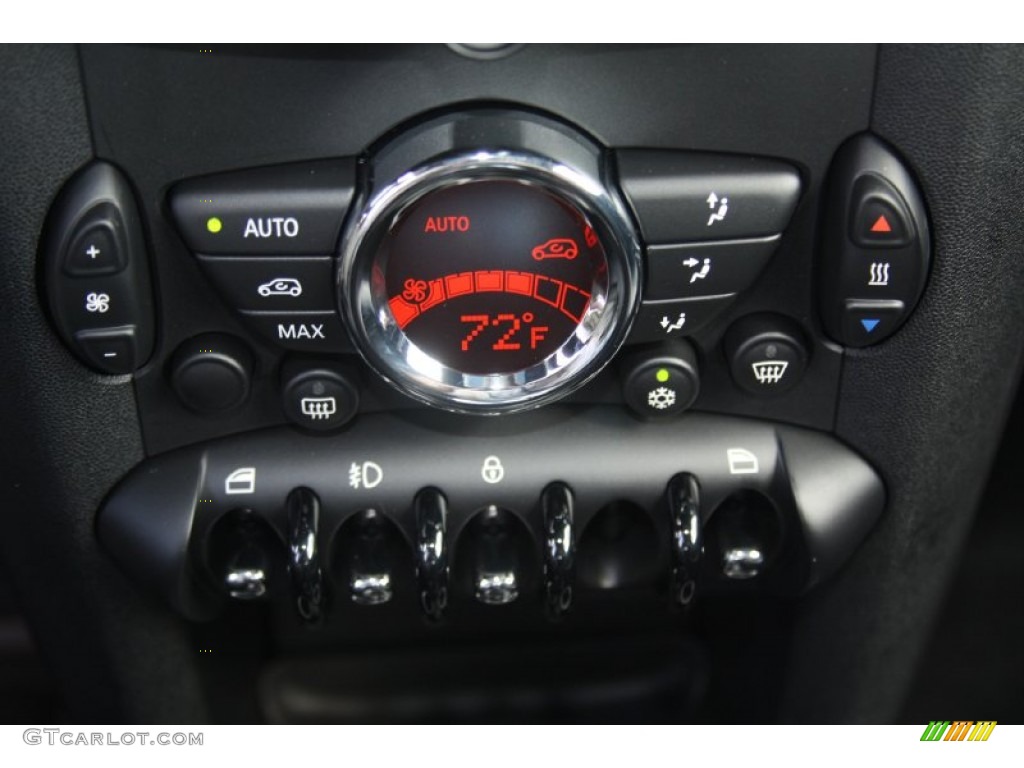 2012 Cooper S Hardtop - White Silver Metallic / Carbon Black photo #14