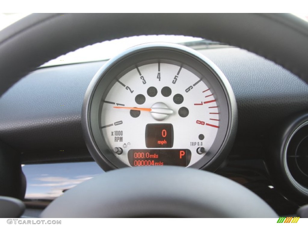 2012 Cooper S Hardtop - White Silver Metallic / Carbon Black photo #22
