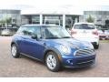 2012 Lightning Blue Metallic Mini Cooper Hardtop  photo #1