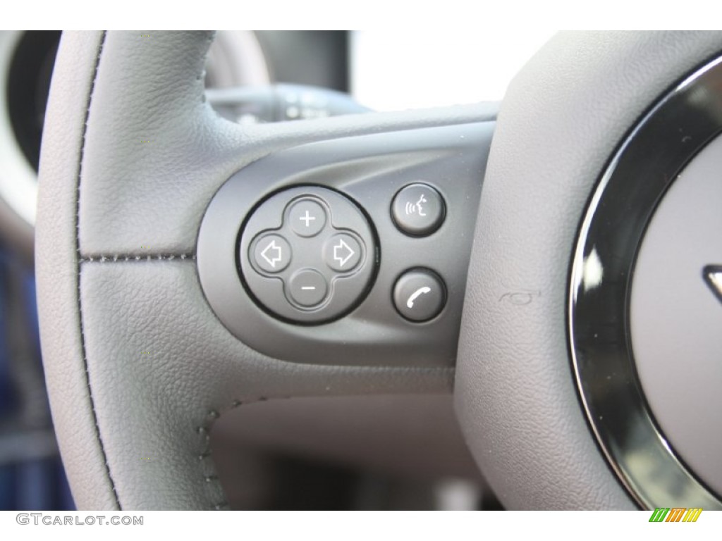 2012 Cooper Hardtop - Lightning Blue Metallic / Carbon Black photo #21