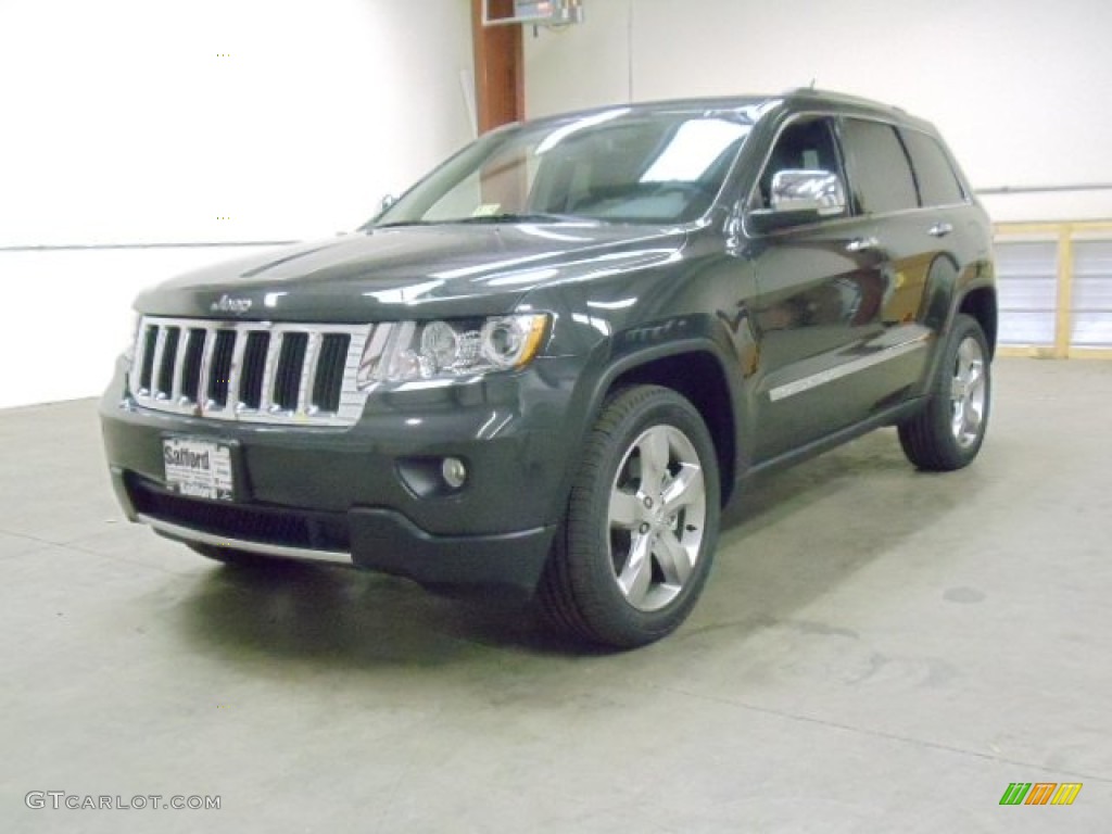 2011 Grand Cherokee Limited 4x4 - Dark Charcoal Pearl / Black photo #1